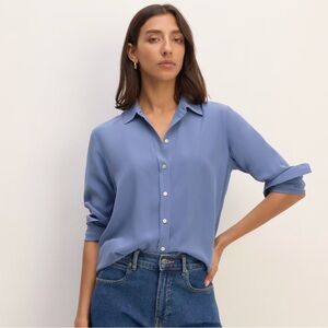 Everlane Must-Have Silk button down shirt